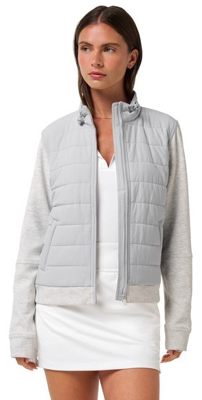 Travis Mathew Skyloft Soft Espresso Martini damska kurtka, szara