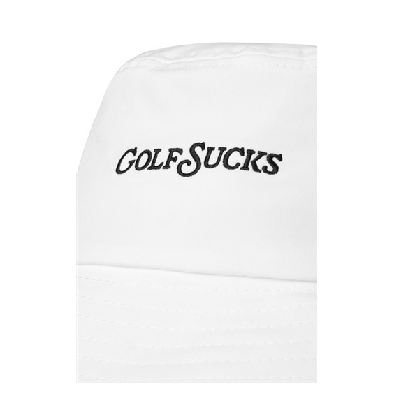 Travis Mathew Golf Sucks kapelusz, biały