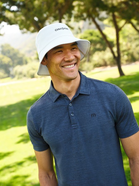 Travis Mathew Golf Sucks kapelusz, biały
