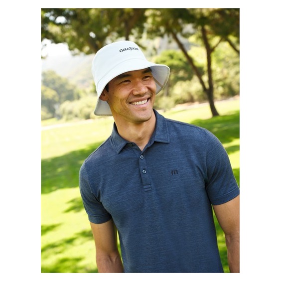 Travis Mathew Golf Sucks kapelusz, biały