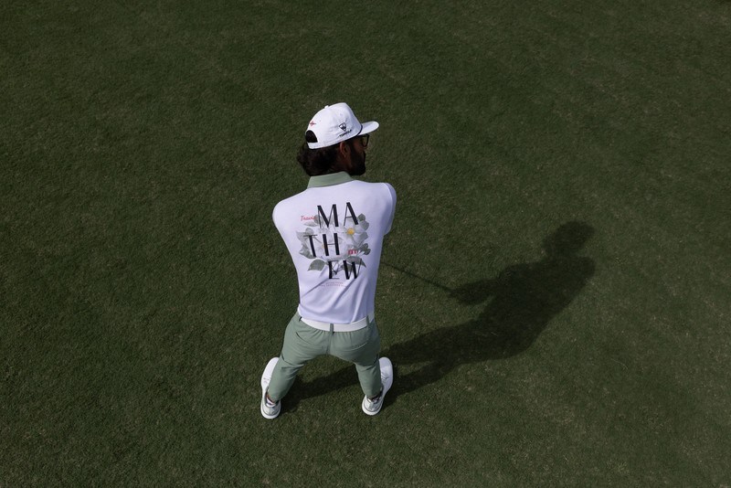 Travis Mathew Louder Please męska czapka z daszkiem, biała