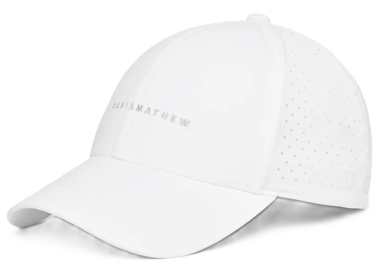 Travis Mathew Moonshadow damska czapka z daszkiem, biała