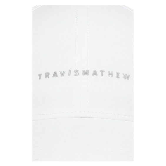 Travis Mathew Moonshadow damska czapka z daszkiem, biała
