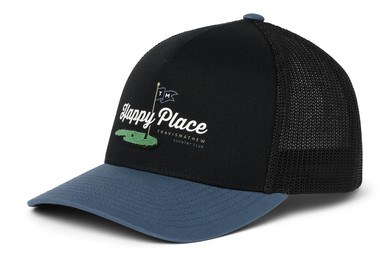 Travis Mathew Swing Season męska czapka z daszkiem, czarna