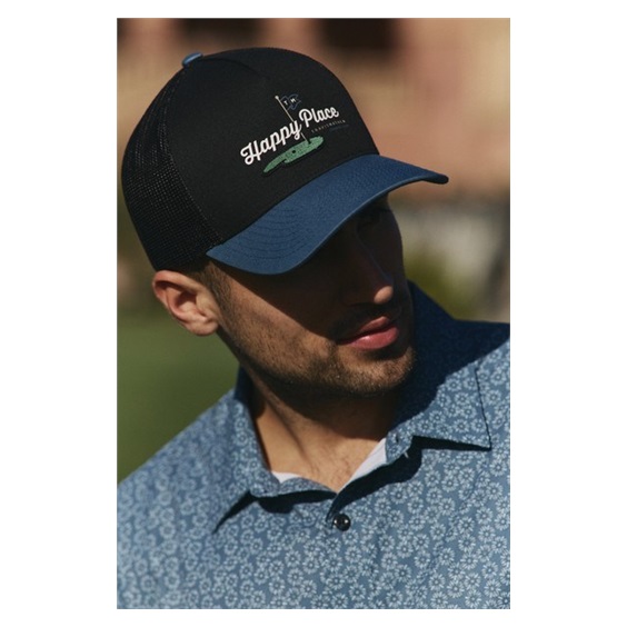 Travis Mathew Swing Season męska czapka z daszkiem, czarna