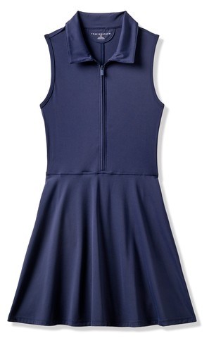 Travis Mathew Moveknit Sleeveless Polo damska sukienka, granatowa