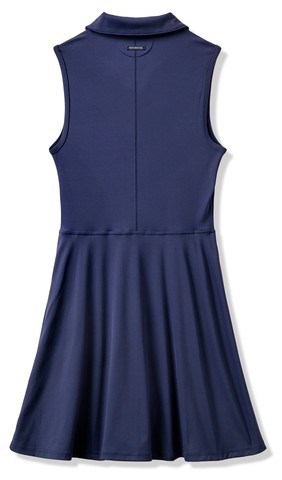 Travis Mathew Moveknit Sleeveless Polo damska sukienka, granatowa