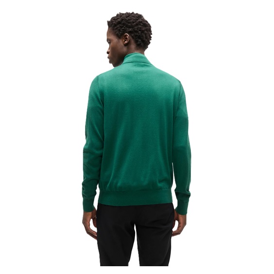 Callaway 1/4 Zip Mock męski sweter, deep galapagos green