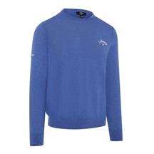Callaway Crew Neck Merino Mix męski sweter, niebieski