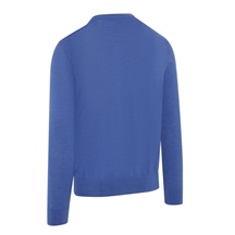 Callaway Crew Neck Merino Mix męski sweter, niebieski