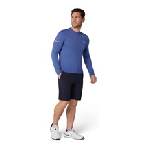 Callaway Crew Neck Merino Mix męski sweter, niebieski