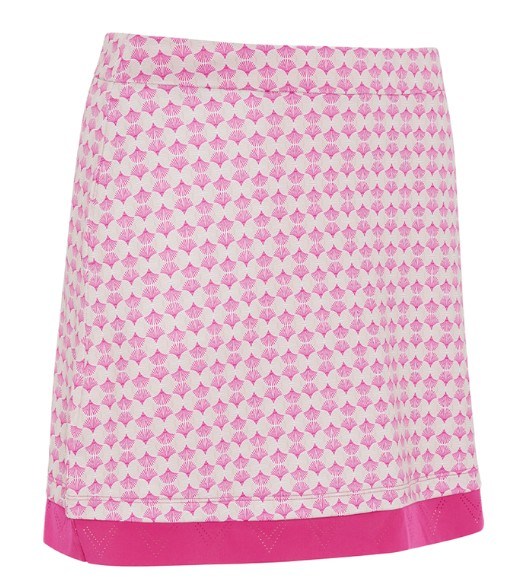 Callaway Deco Geo Printed spódnica golfowa, fuchsia purple