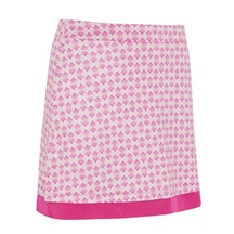 Callaway Deco Geo Printed spódnica golfowa, fuchsia purple