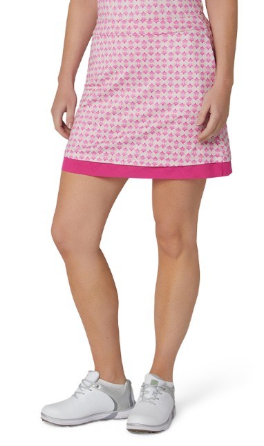 Callaway Deco Geo Printed spódnica golfowa, fuchsia purple