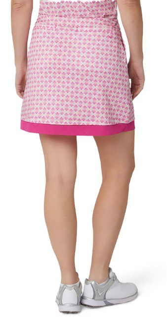 Callaway Deco Geo Printed spódnica golfowa, fuchsia purple