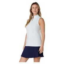 Callaway Rib Play Sleeveless damskie polo, salt air