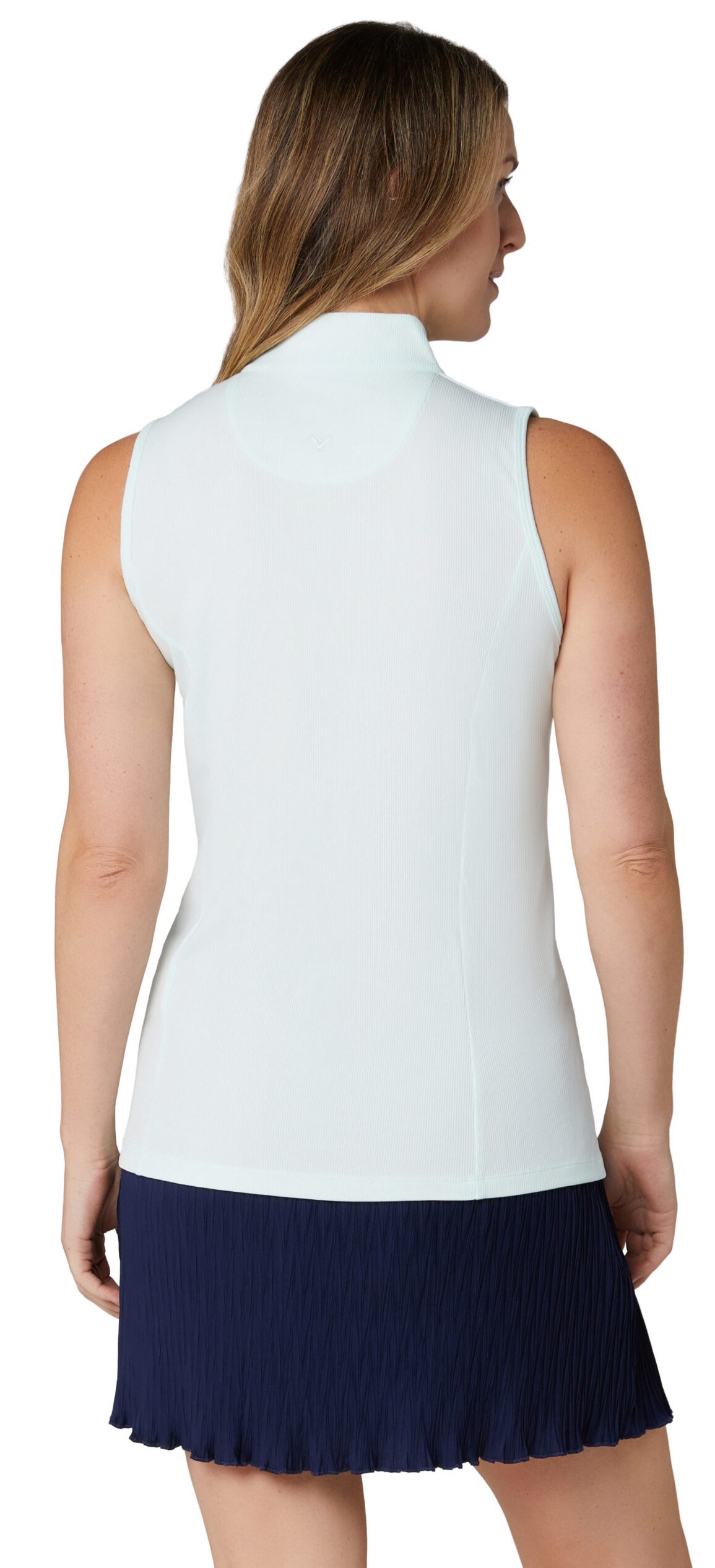 Callaway Rib Play Sleeveless damskie polo, salt air