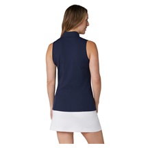 Callaway Rib Play Sleeveless damskie polo, peacoat