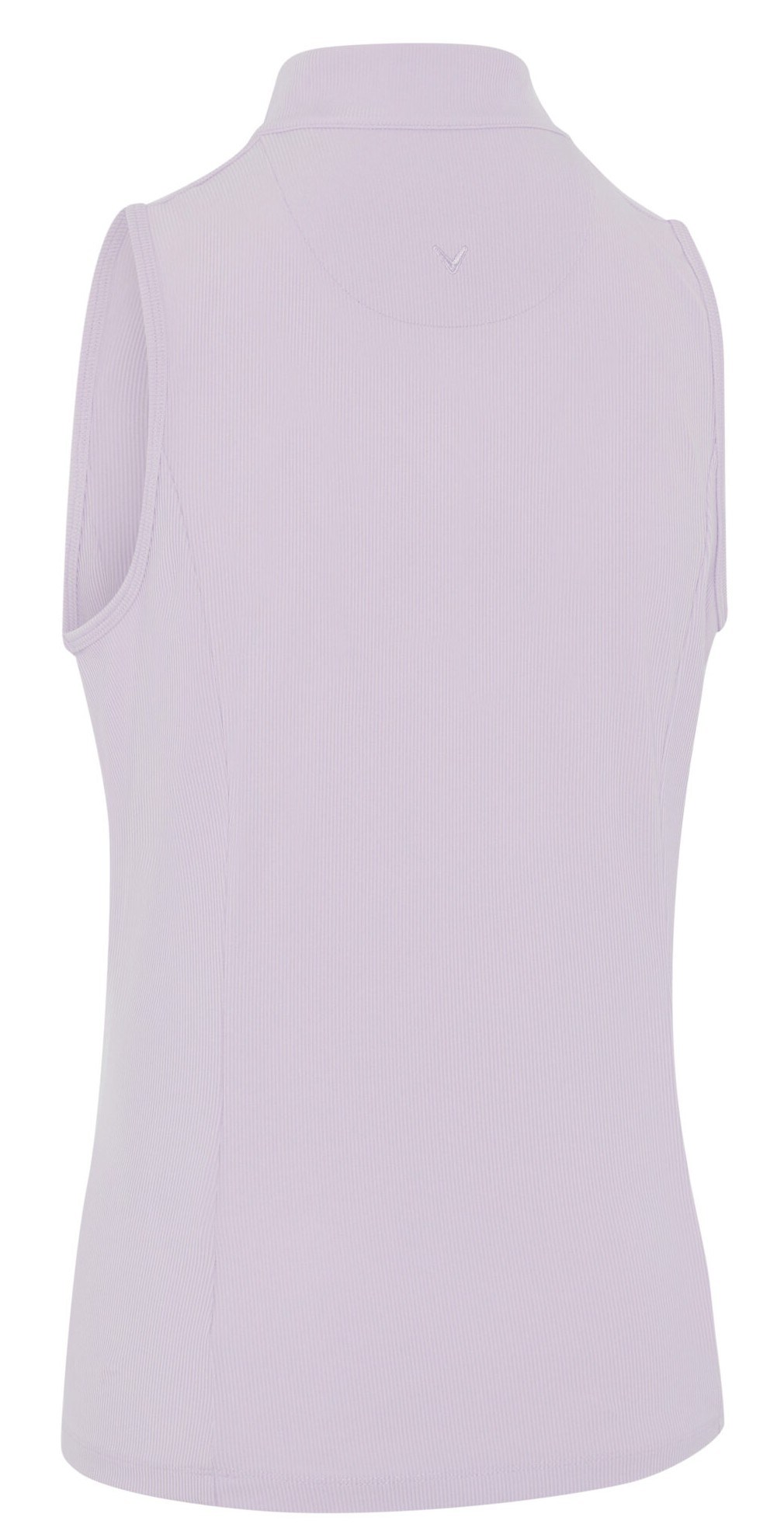 Callaway Rib Play Sleeveless damskie polo, pastel lilac