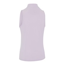 Callaway Rib Play Sleeveless damskie polo, pastel lilac