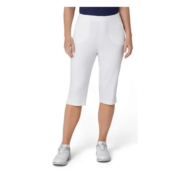 Callaway Hybrid Pull On Bermuda damskie spodenki, białe