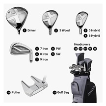 Callaway REVA 11PC damski zestaw golfowy, +1"