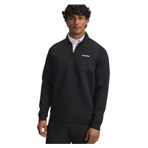 Under Armour Drive Pro Hybrid Half Zip męska bluza, czarna
