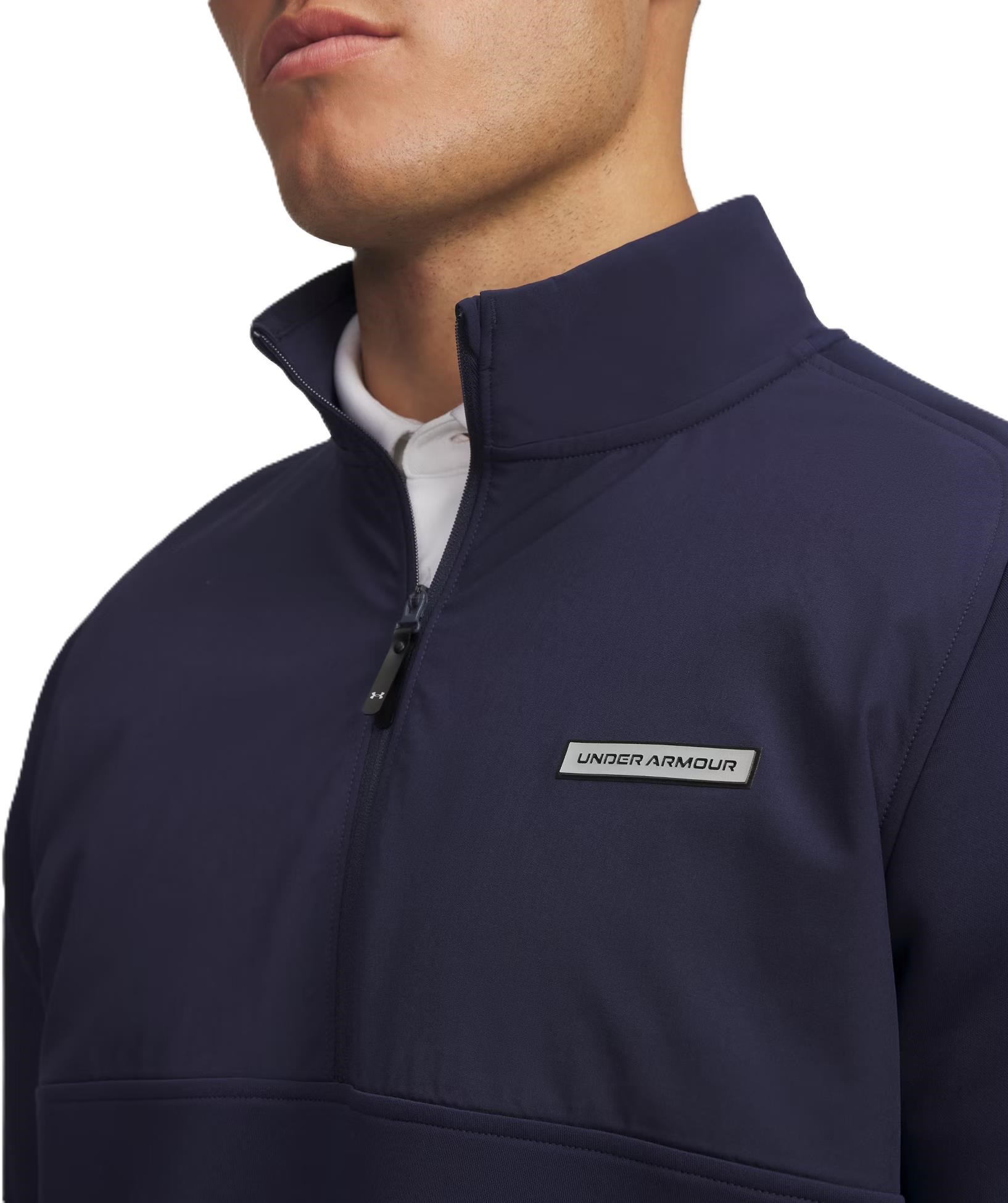Under Armour Drive Pro Hybrid Half Zip męska bluza, granatowa