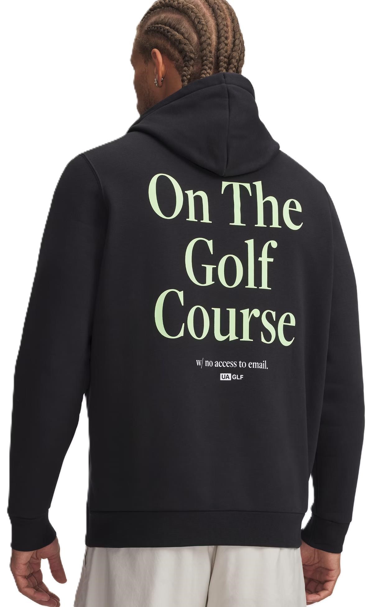 Under Armour Icon Golf Trip Hoodie męska bluza, czarna