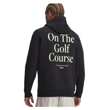 Under Armour Icon Golf Trip Hoodie męska bluza, czarna