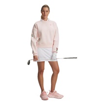 Under Armour Icon Golf Trip Crew bluza damska, różowa