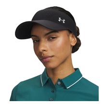 Under Armour Stealthform Halo unisex daszek golfowy, czarny