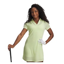 Under Armour UA Drive 2-in-1 sukienka golfowa, jasnozielona