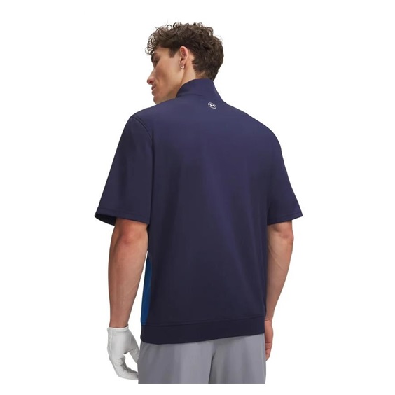Under Armour Drive Wind SS 1/2 Zip męska kurtka, granatowo/biała