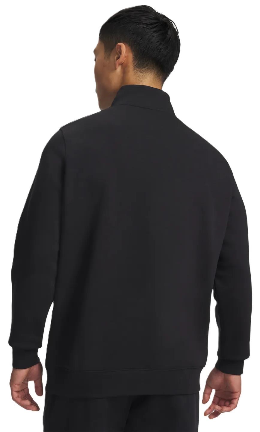 Under Armour Icon Fleece 1/4 Zip męska bluza, czarna