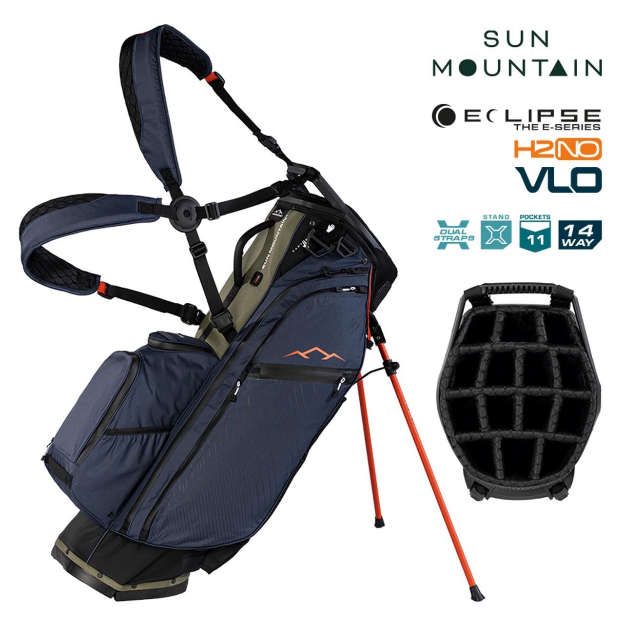Sun Mountain H2NO E 4 5 14 WAY VLO Waterproof Stand Bag Black ink Sun Mountain H2NO E 4 5 14 WAY VLO Waterproof Stand Bag Black ink