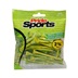 PrideSports Pride Sports Special Edition Paint Splatter Tees 69 mm zielono/żółte, 45 szt.