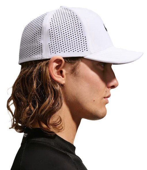 Nike Rise unisex czapka z daszkiem, biała