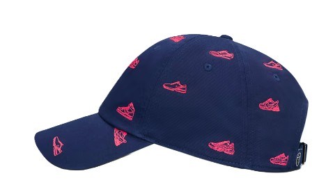 Nike Club czapka z daszkiem, college navy/hot lava