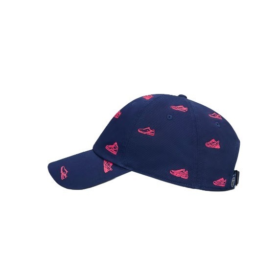 Nike Club czapka z daszkiem, college navy/hot lava