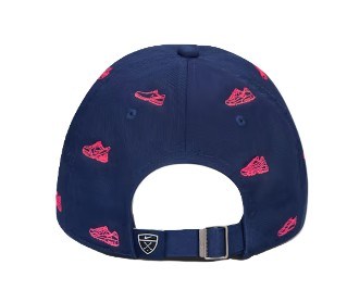 Nike Club czapka z daszkiem, college navy/hot lava