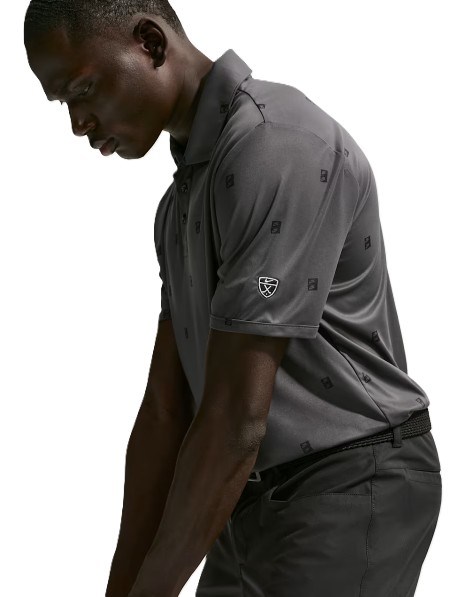 Nike Par męskie polo, anthracite/black