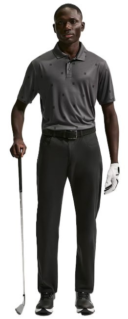 Nike Par męskie polo, anthracite/black