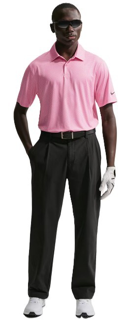 Nike Velocity Dri-FIT męskie polo, pink foam/peony/black