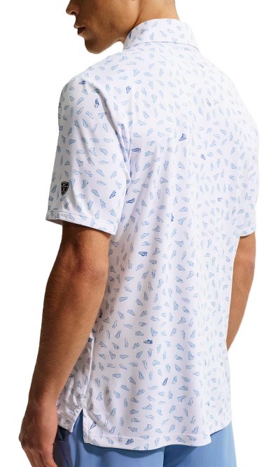 Nike Par męskie polo, white/work blue