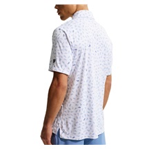 Nike Par męskie polo, white/work blue