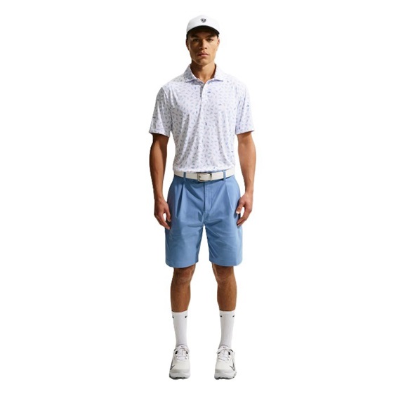 Nike Par męskie polo, white/work blue