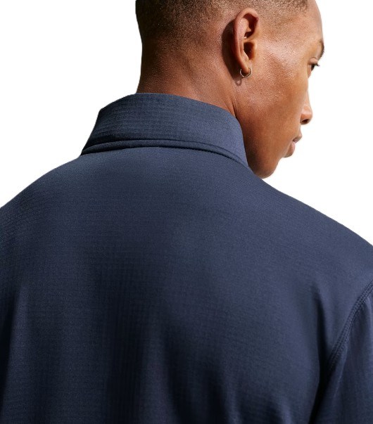 Nike Velocity 1/2-Zip męski top z długim rękawem, granatowa
