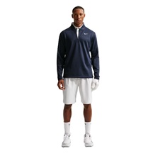 Nike Velocity 1/2-Zip męski top z długim rękawem, granatowa