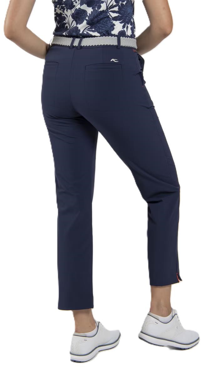 KJUS Collagen Straight damskie 7/8 spodnie, niebieskie